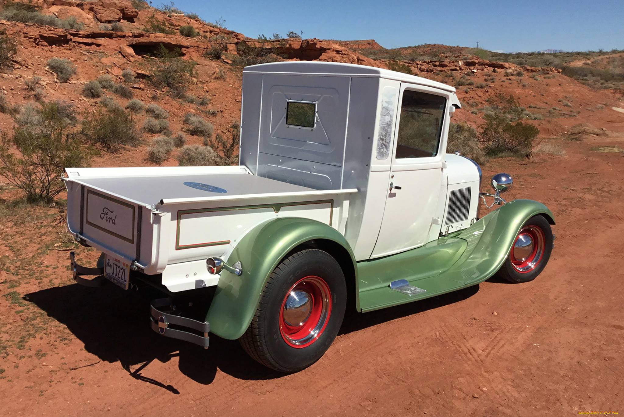 , custom pick-up, ford